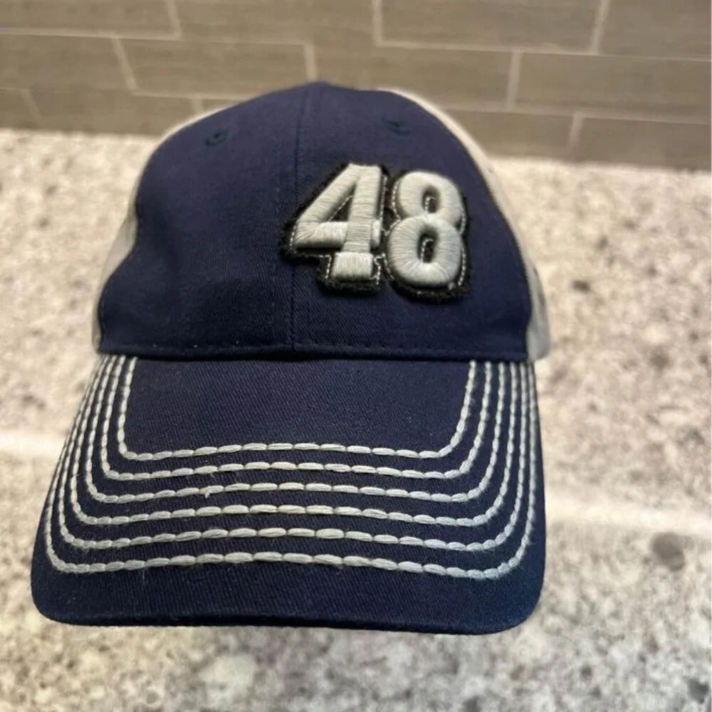 Autographed Nascar Baseball Hat-Jimmie Johnson and Rick Hendrick‎